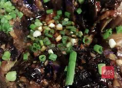 Illustration of how to make eggplant with Panlong sauce 9