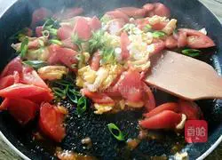 Illustration of how to make tomatoes and eggs 10