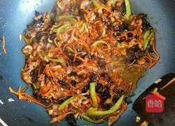 Illustration of home-style fish-flavored shredded pork 9