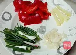 Illustration of how to make mushroom meat slices 3