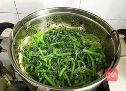 Illustration of how to steam chrysanthemum chrysanthemum 9