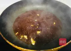 Illustration of how to make sweet and sour poached eggs 6