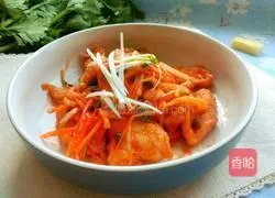 Illustration of how to make Guobao Pork 8