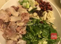 Good fried chicken Illustration of how to eat 1