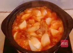 Illustration of Lamb Belly and Radish Stewed Lamb Stewed Radish 16