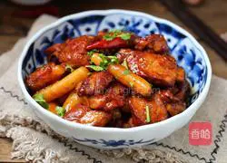 Illustration of how to cook rice cakes with spareribs 10