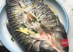 Illustration of home-cooked live fish 3