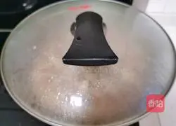 Illustration of how to make mushroom chicken bento 14