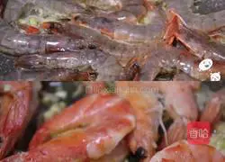 Illustration of braised prawns in oil 4