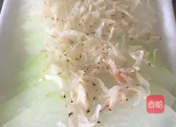 (Steamed vegetables) Illustration of how to make steamed winter melon with sea rice 6