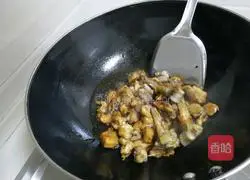 Illustration of how to make braised chicken 10