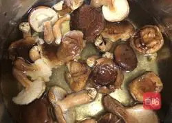 Illustration of Cantonese cuisine, Cordyceps, Mushrooms and Red Date Chicken 1