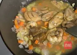 Illustration of how to make curry chicken 12