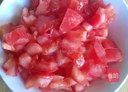 Illustration of how to make scrambled eggs with tomatoes 2