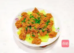 Illustration of steamed beef with rice flour 14