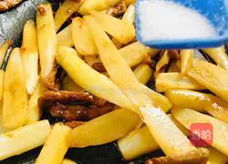 Illustration of how to make crispy fried white asparagus 13