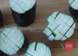 Chrysanthemum and eggplant recipe illustration 3