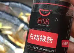 Illustration of grilled saury 6