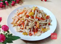 Illustration of how to make fried rice noodles 8