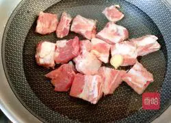 Illustration of how to make fermented bean curd and pork ribs 2