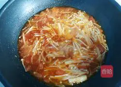 Illustration of how to make tomato dragon fish 9