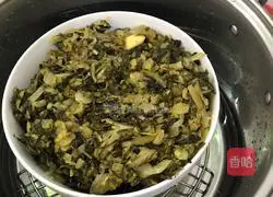 Illustration of how to make pork with pickled cabbage 9