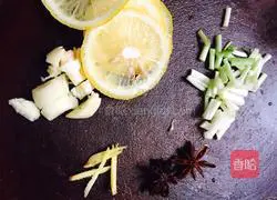 Illustration of braised pork ribs 3