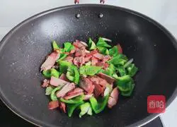 Illustration of how to make fried pork tongue with chili pepper 7