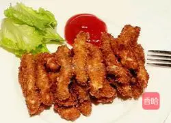Illustration of how to make fried chicken fillet 7