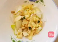 Illustration of how to make cabbage and scallops 3