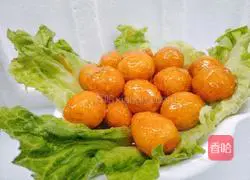 Illustration of how to make sweet and sour quail eggs 5