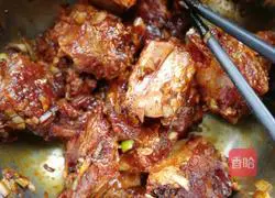 Illustration of White Sweet Potato Braised Pork Ribs 5