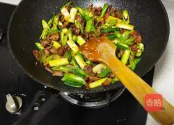 Illustration of how to stir-fry Jungan 8