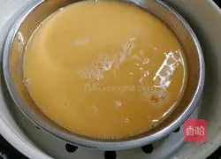 Illustration of how to cook meat patties and steamed eggs 4