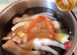 Illustration of how to make grilled chicken feet 6