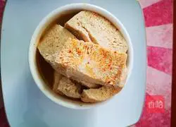 Quick instructions for making frozen tofu 7