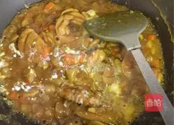 Illustration of how to make curry chicken 13