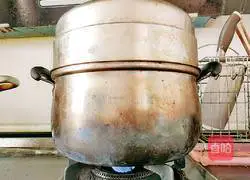 Steamed South American white prawns with vermicelli Illustration of practice 16