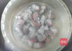 Illustration of braised pork knuckles with peanuts 3