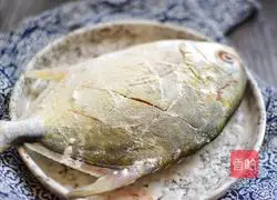 Braised Pomfret Illustration of how to cook fish 2