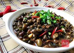 Illustration of how to cook snails in sauce 12