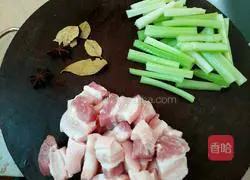 Illustration of how to make yuba roasted pork 2