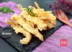 Illustration of how to make dry fried whitebait 13