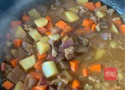 Haoshi Curry Beef Rice Recipe Illustration 6