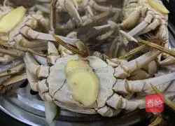 Illustration of how to make steamed crabs 4