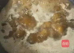 Illustration of how to make braised chicken 7