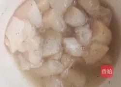 Garlic Illustration of how to make vermicelli scallops 3