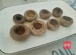 Illustration of grilled mushrooms 6