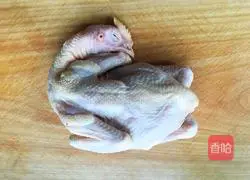 Illustration of how to make braised chicken 1