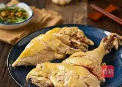 Cantonese style white-cut chicken illustration 3